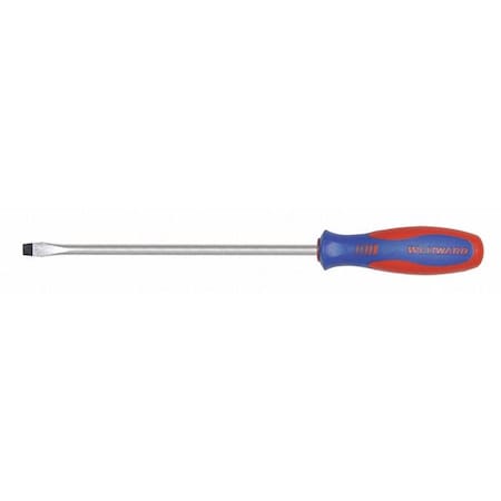 Westward General Purpose Slotted Screwdriver 1/4 in Round 401L03