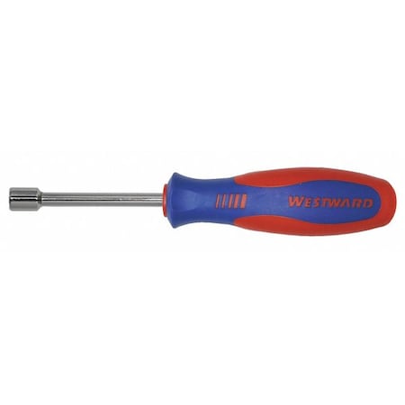 Westward Nut Driver, Metric, Hollow Round, 6.0mm 401L42