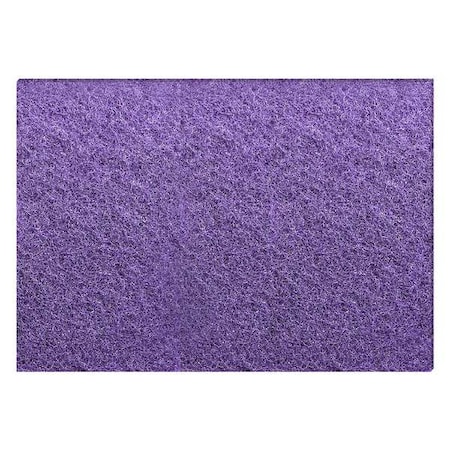 Scotch-Brite Diamond Floor Pad Plus, Purple, PK5 08423