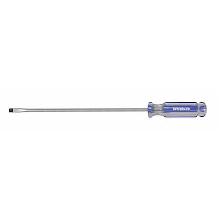 Westward Magnetic Tip Slotted Screwdriver 1/8 in Round 401M04