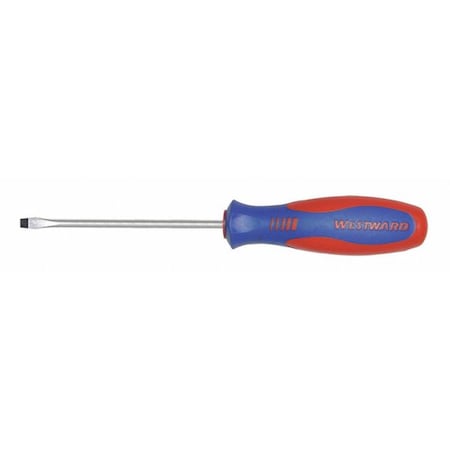Westward General Purpose Slotted Screwdriver 3/16 in Round 401M26