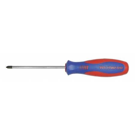 Westward General Purpose Phillips Screwdriver #0 Round 401M43