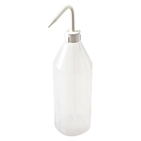 Dynalon Wash Bottle, White, Non-Vented, 1000mL, PK12 506805-1000G
