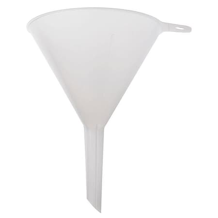 Zoro Select Funnel, White, Cone Shape, 800mL, PK4 542365-08