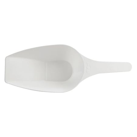 Zoro Select Scoop, Polypropylene, White, 1000mL, PK6 208065-1000G