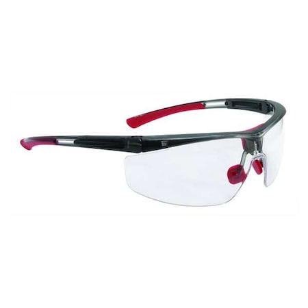 HONEYWELL NORTH Safety Glasses, Wraparound Clear Polycarbonate Lens T5900NTKHS