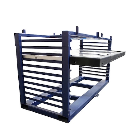 Spalding Backboard Rack, Blue 401-034