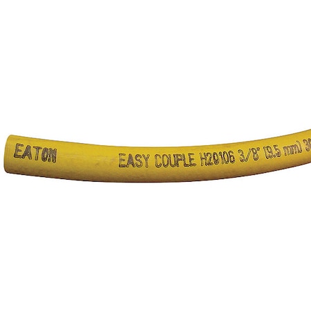 Boston Easy Couple Hose, 1/4" I.D., 250 ft L, Yllw H20104YL-250R