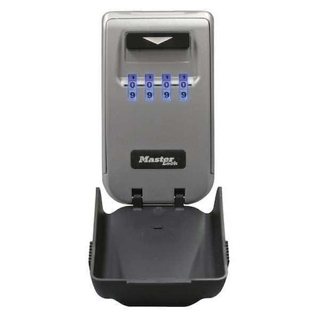 Master Lock Security Safe, Black/Gray, Weight 1.15 lb. 5425D