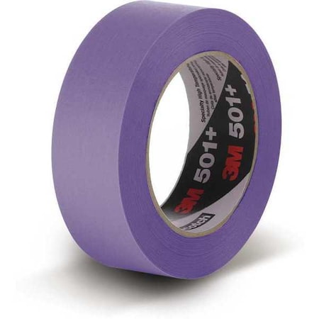 3M Painter's Tape, 48 mm W x 60 yd L, 7.3 mil Thick, Purple, Rubber Adhesive, 24 PK 501+