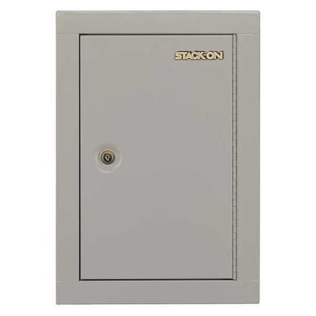 Stack-On Wall Cabinet Safe, White, Weight 15 lb. IWC-22