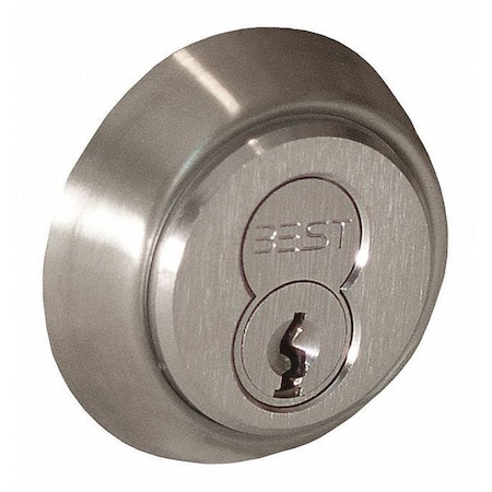 Best Mortise Cylinder, Satin Chrome 1ESPL7A35124C4RP3626