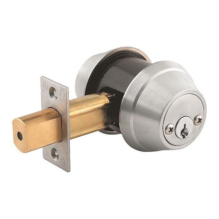 Dormakaba Deadbolt, Series QDB2, 2-3/4" Backset QDB282626S4DBSLC
