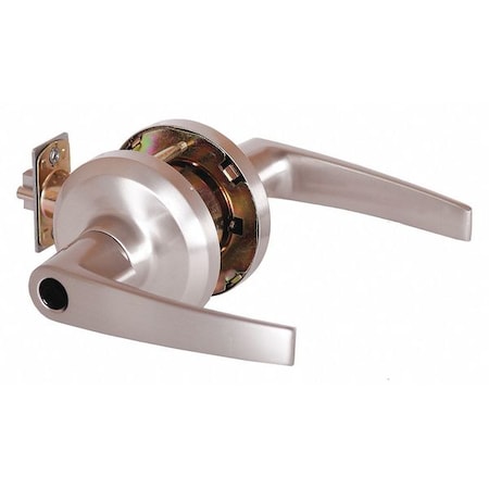 Dormakaba Door Lever Lockset, Satin Nickel QCL261A619S4478SLC