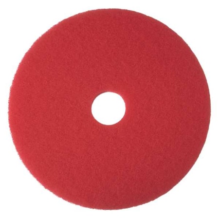 Tough Guy Buffing Pad, Red, Size 20", Round, PK5 402W40