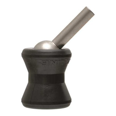 Loc-Line Round Nozzle, 0.062" Hole dia., PK10 49480-BLK