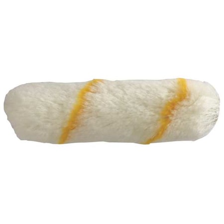 Zoro Select 4" Mini Paint Roller Cover, 3/8" Nap, Polyester, 10PK 403T20