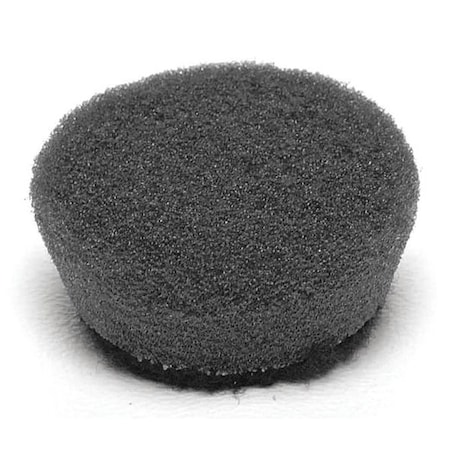Flex North America Polishing Pad, 1" Size, Foam, Black 555150