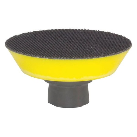Flex North America Polishing Pad, 1" Size, Rubber, Yellow 556125