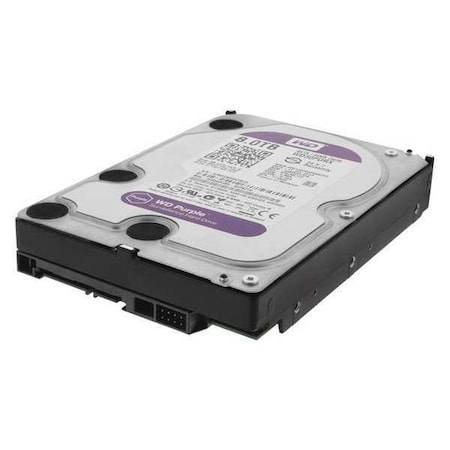 Lts Hard Drive, Metal, Black/Silver, 8 TB DHWD80PURX