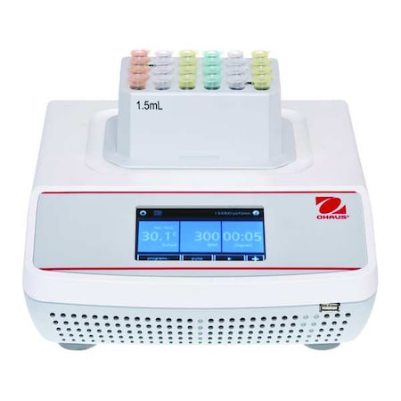 Ohaus Incubating Shaker, 5.2" H, 300 to 3000 rpm ISTHBLCTS