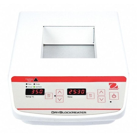 Ohaus Heatblock, Steel, 15.5" D, 0.1 deg. C Accy. HB2DG