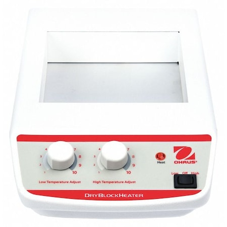 Ohaus Heatblock, Steel, 17.0" D, 2.0 deg. C Accy. HB4AL