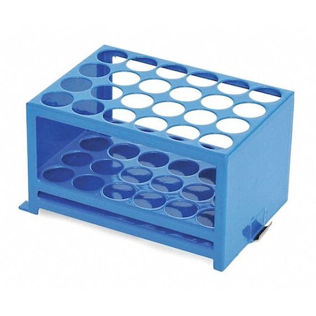 Ohaus Test Tube Rack, Aluminum 30400118