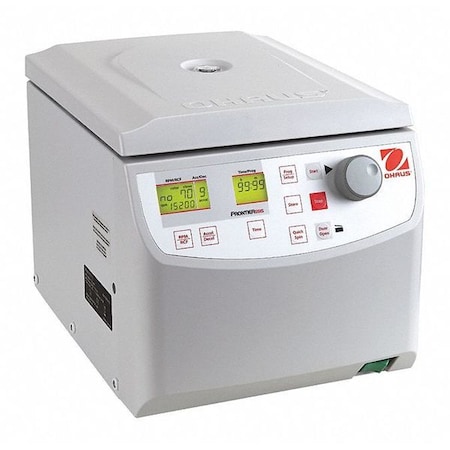 Ohaus Centrifuge, Aluminum, Holds 56 Test Tubes FC5515