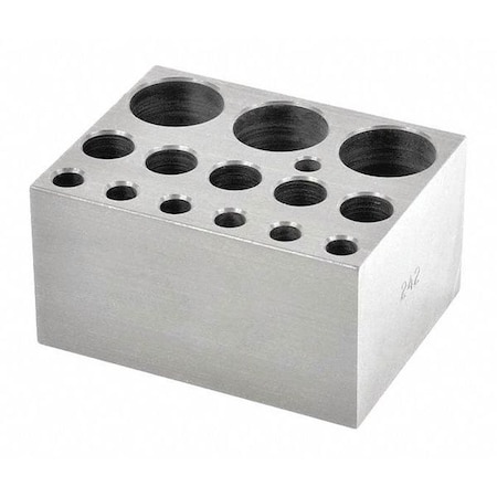 Ohaus Modular Block, Aluminum, 1.1"H, 2.8"D 30400156