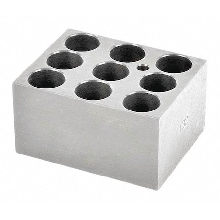 Ohaus Modular Block, Aluminum, 1.1"H, 1.9"W 30400186