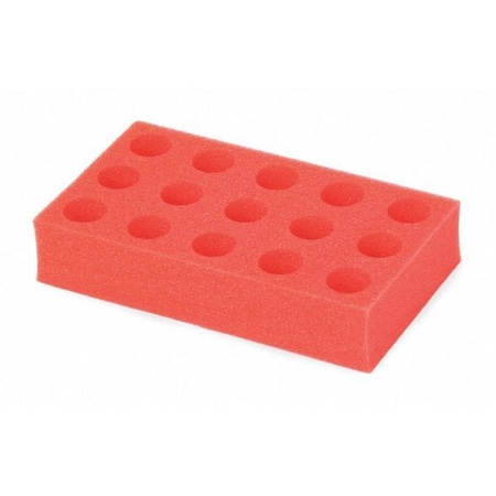 Ohaus Tube Rack for 50mL Tubes, Foam Material 30400242
