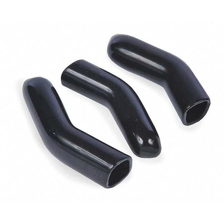 Ohaus Medium 3 Prong Sleeves, Black, Vinyl 30400264