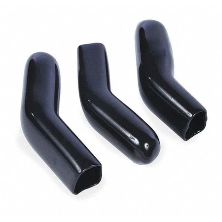 Ohaus Large 3 Prong Sleeves, Black, Vinyl 30400265