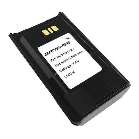 Banshee Battery, Lithium-Ion, Fits Vertex QVB113L