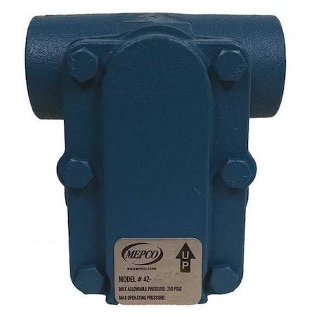 Mepco Steam Trap, 3/4" NPT Outlet, SS Disc 42-230A
