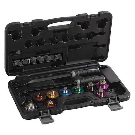 Blackmax Tube Expander Kit, Multi-Head, Round Flare BTLE9