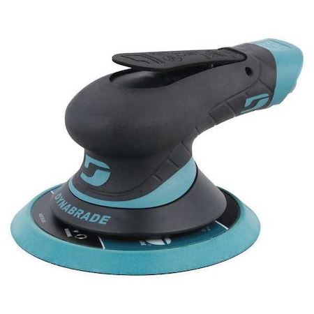 Dynabrade Air Random Orbital Sander, 0.3 HP, Pad 6" X62H