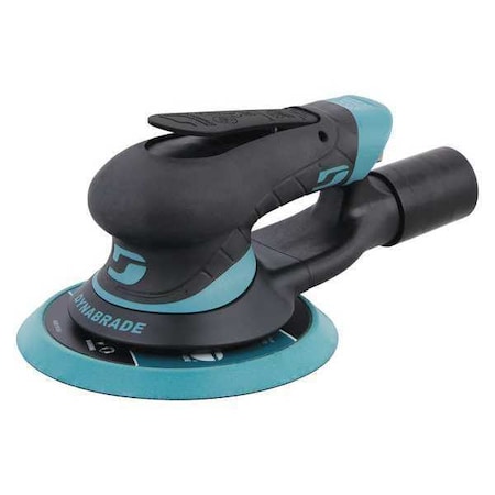 Dynabrade Air Random Orbital Sander, 0.3 HP, Pad 6" X62V