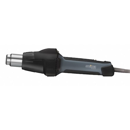 Steinel Heat Gun, Corded Powered, 120V AC, Adjustable Temp. Setting, 1,500 W Watt, Inline Handle HG2220E