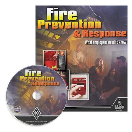 Jj Keller Training Video, Fire Safety, DVD 48654