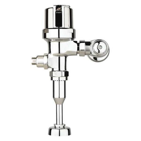 Amtc Valve Urinal Automatic Flush Valve, 0.5 gpf gpf, Polished Chrome, 3/4 in, 3/4 in Spud Coupling AEF-801-CU-05