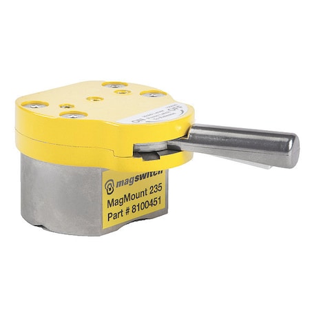 Magswitch Fixturing Mount, 216 lbs . Max. Pull, Steel 8100451