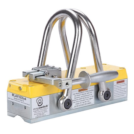 Magswitch Lifting Magnet, 6446 lb. Max. Pull, Steel 8100418