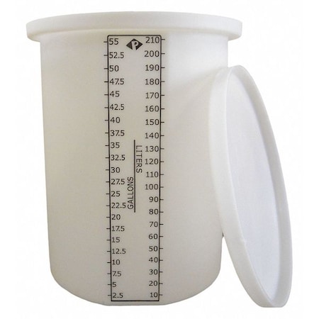 Peabody Engineering ProChem Process Chemical Storage Tank, Vertical, Open Top, 55 gal. 01-28964