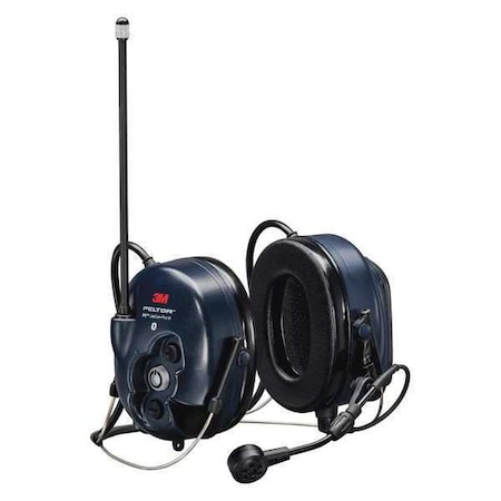 3M Peltor Peltor WS LiteCom PRO III Behind the Head Communication Headset, 28 dB NRR, Dark Blue MT73H7B4D10-NA