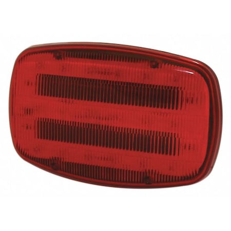 Ecco Warning Light, Red, 3-29/32" H ED0016R