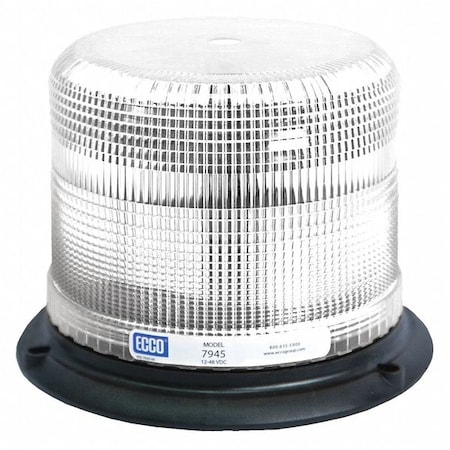 Ecco Beacon Light, Clear, 5" H 7945C
