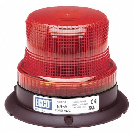 Ecco Beacon, Red, 4" H 6465R