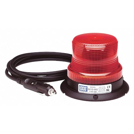 Ecco Beacon, Red, 4" H 6465R-MG